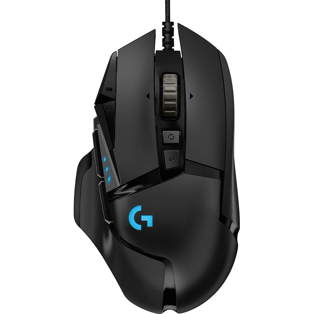 Mouse Logitech G502 HERO Wired , 25K DPI , Lightsync RGB , USB-A Cable 2.1m , Black , 910-005471