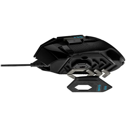 Mouse Logitech G502 HERO Wired , 25K DPI , Lightsync RGB , USB-A Cable 2.1m , Black , 910-005471 - Image 3