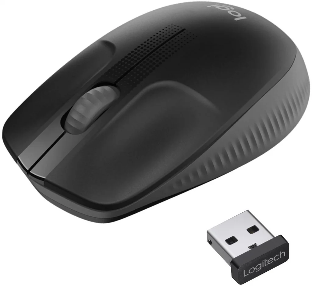 Mouse Logitech M190 , Wireless 2.4Ghz (included USB-A Dongle) , Black , 910-005905