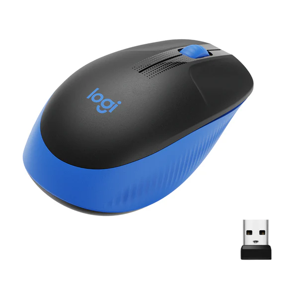 Mouse Logitech M190 , Wireless (included USB-A Dongle) , Blue , 910-005907 - Image 2