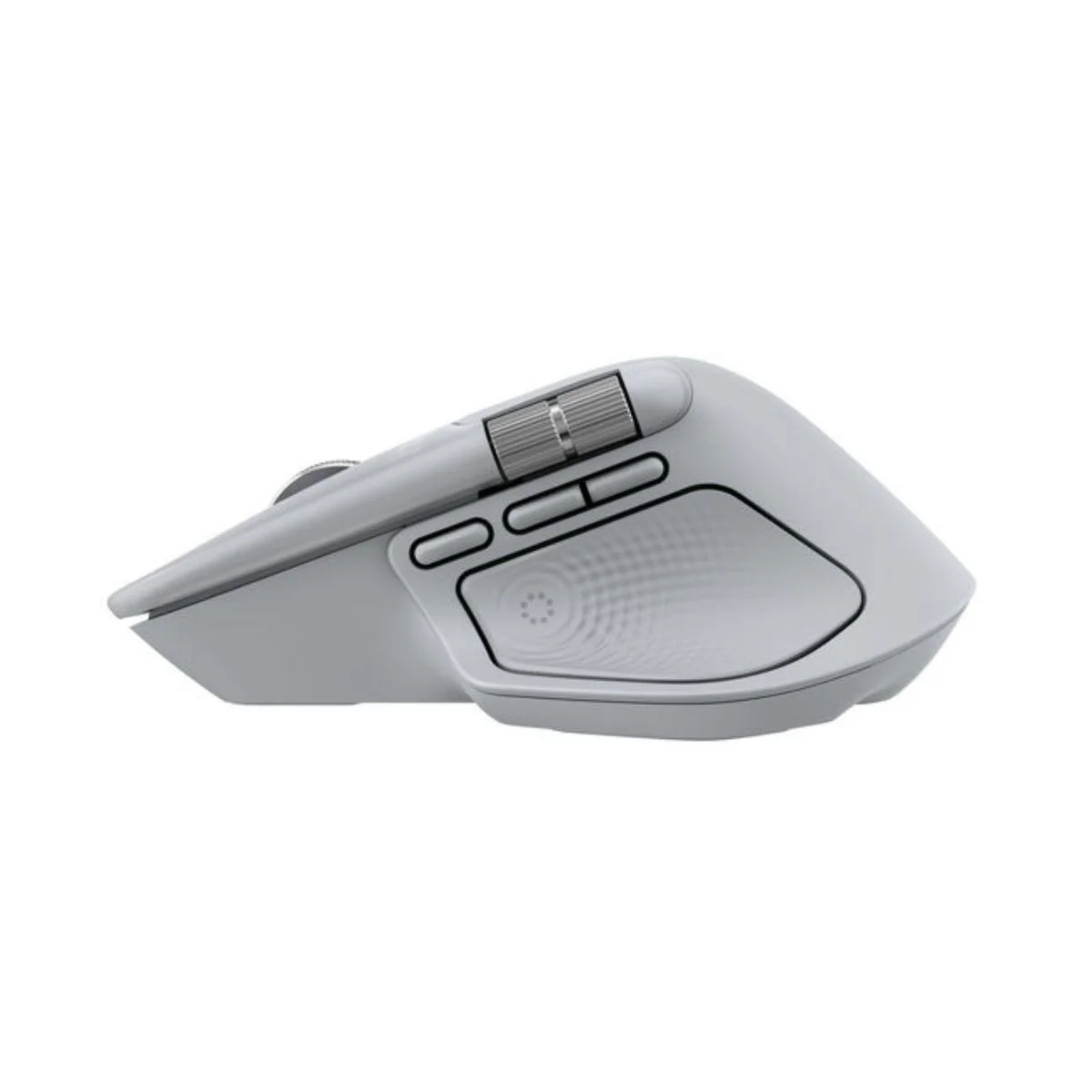Mouse Logitech MX Master 4 , Wireless + Bluetooth , White Light Gray , 910-007563 - Image 3