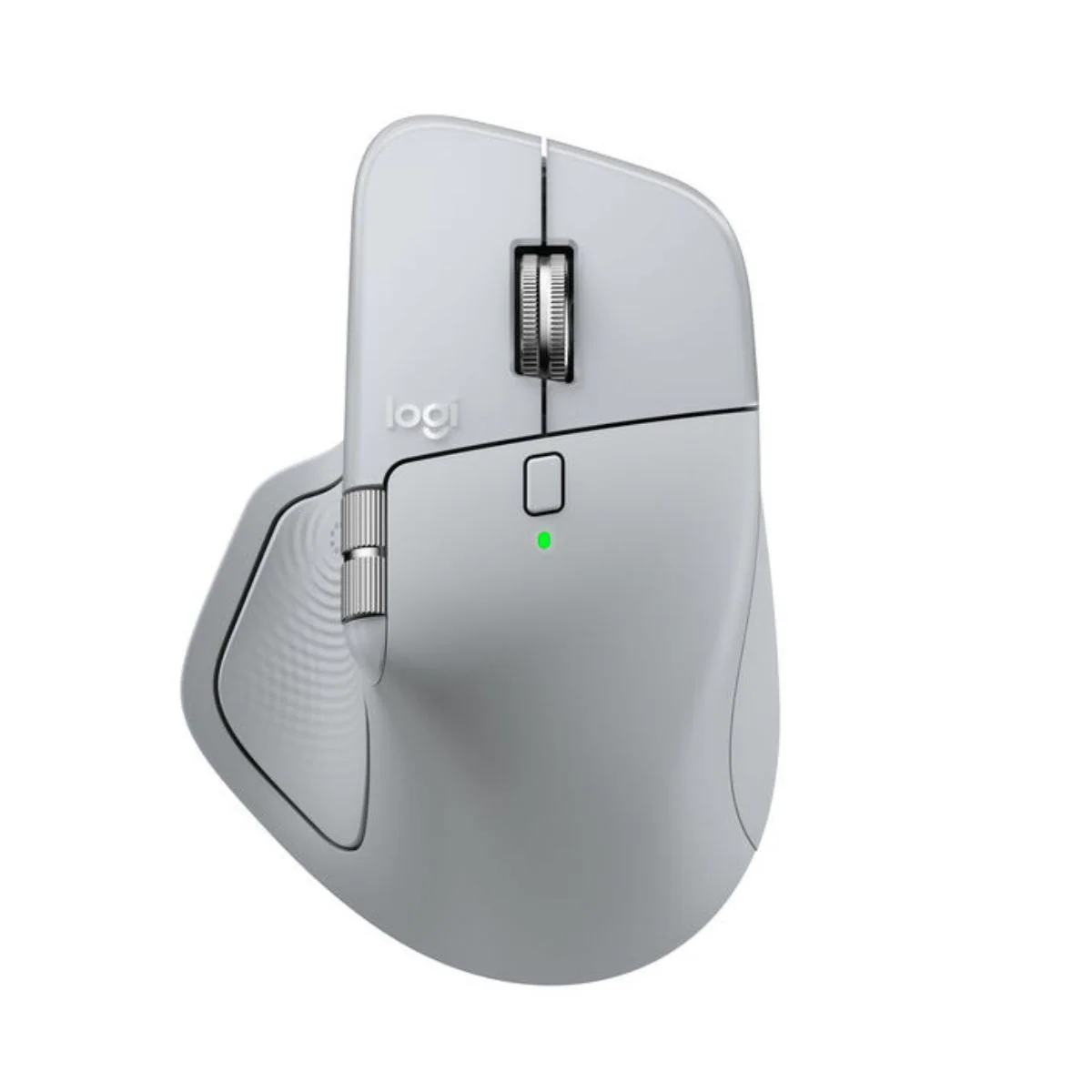Mouse Logitech MX Master 4 , Wireless + Bluetooth , White Light Gray , 910-007563 - Image 4