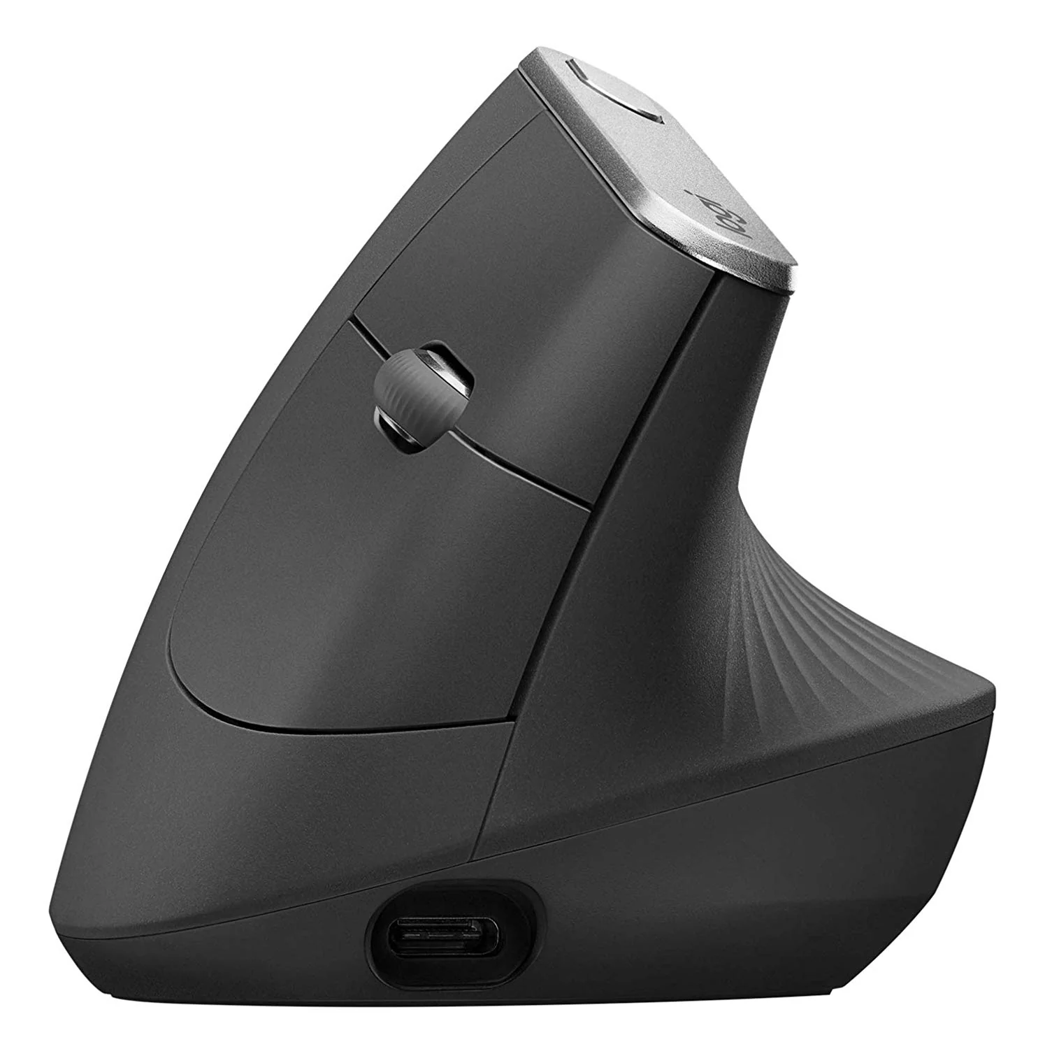 Mouse Logitech MX Vertical Wireless + Bluetooth , Graphite , 910-005448 - Image 2