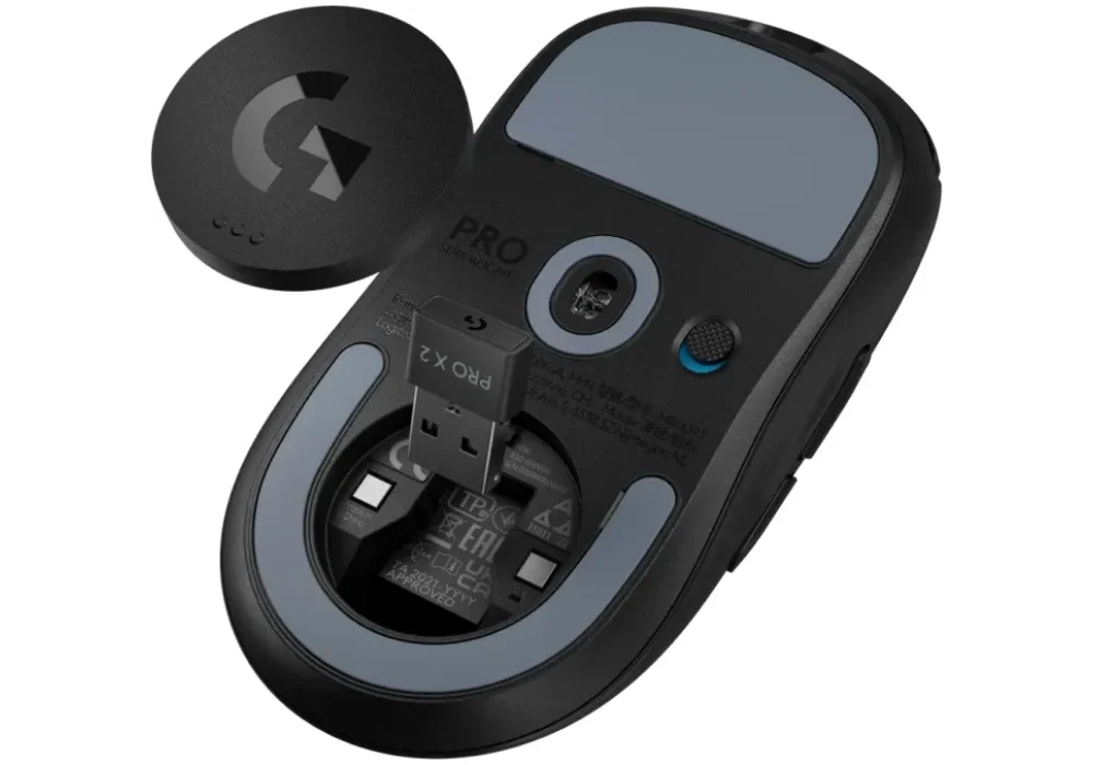 Mouse Logitech PRO X SUPERLIGHT 2 , 60gram , up to 32K DPI , HERO 2 , Black , 910-006630 - Image 5