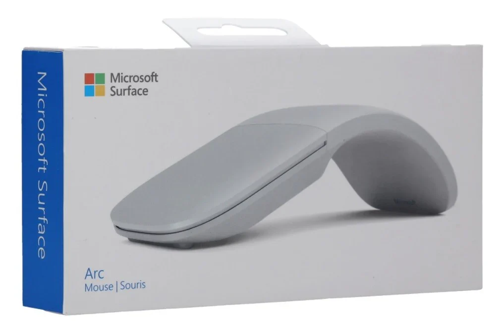Mouse Microsoft Surface Arc , Bluetooth , Light Grey , FHD-00002 - Image 3
