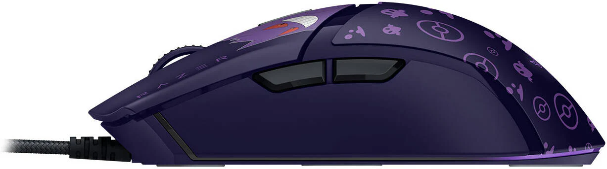 Mouse Razer COBRA Pokemon Gengar Edition , 8.5K DPI 58g Lightweight Gaming Purple RZ01-04650700-R3M1 - Image 3