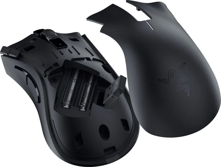 Mouse Razer DeathAdder V2 X Wireless Hyperspeed + Bluetooth , Chroma RGB , Black , RZ01-04130100-R3G1 - Image 3