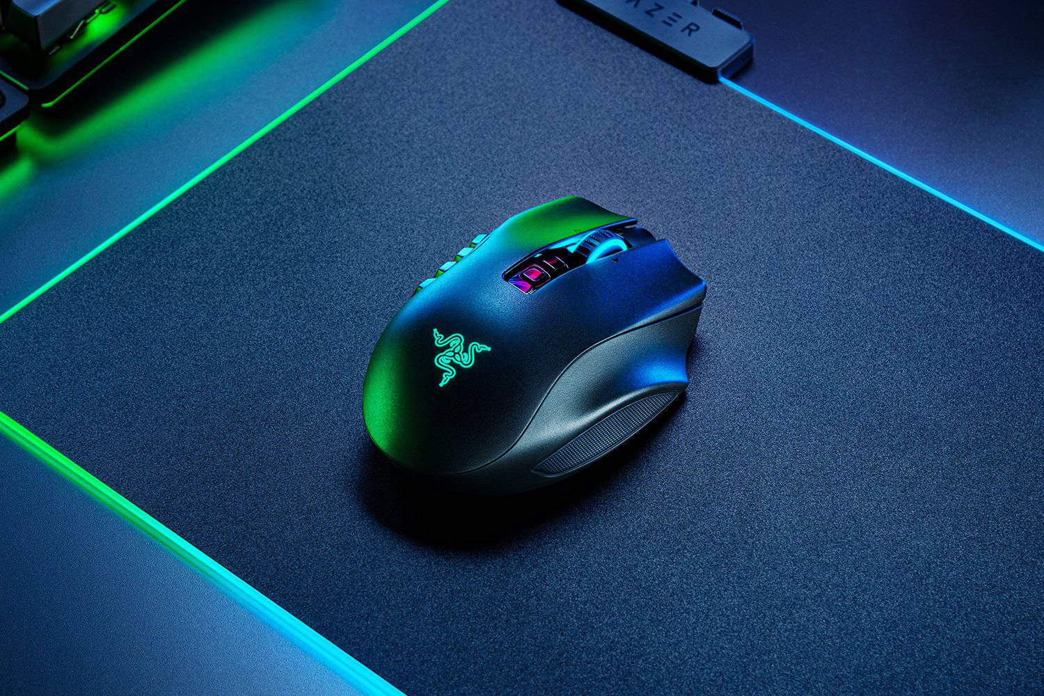 Mouse Razer Naga Pro Wireless Hyperspeed Modular Swappable Side Plates Chroma RGB RZ01-03420100-R3G1 - Image 4