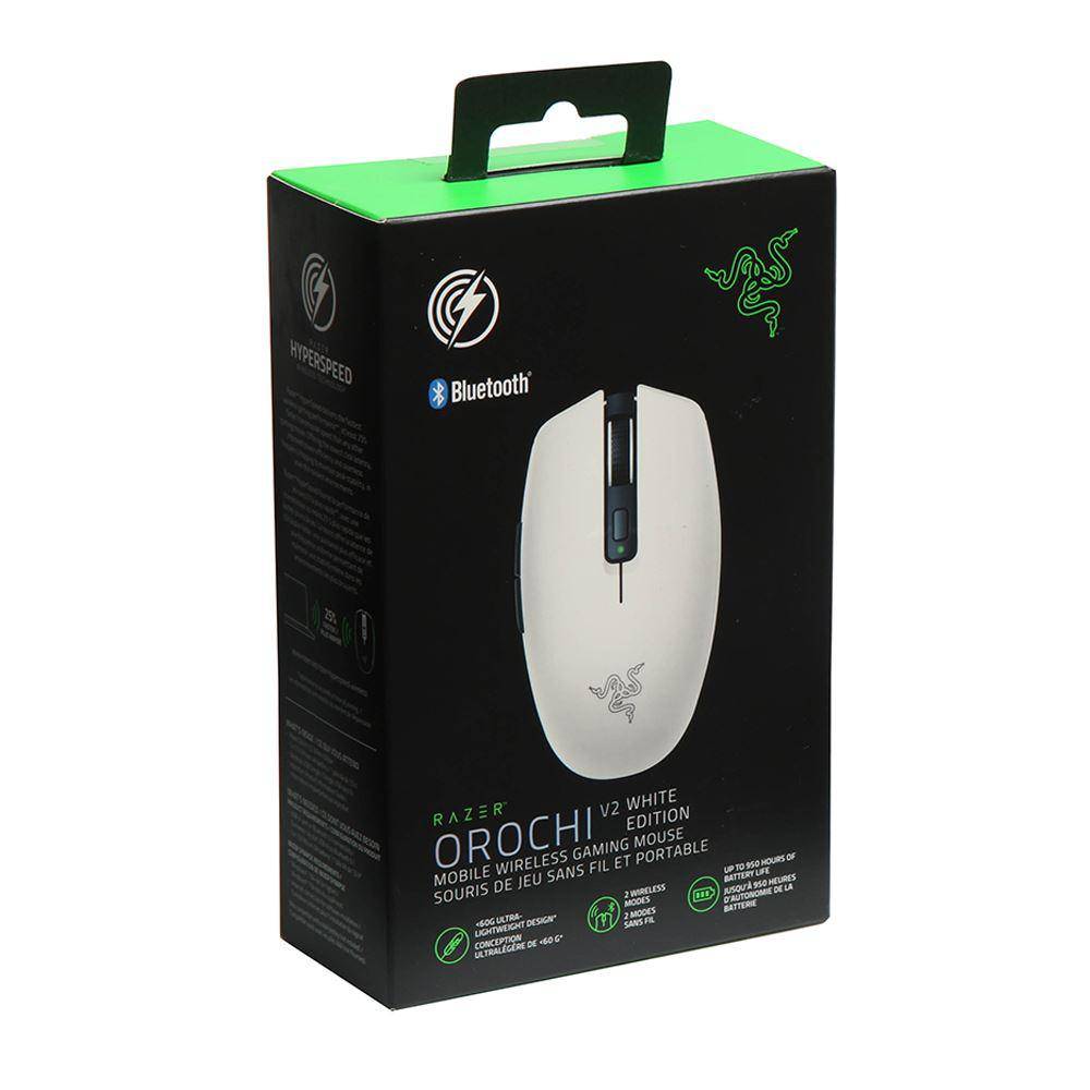 Mouse Razer Orochi V2 Wireless and Bluetooth White RZ01-03730400-R3G1
