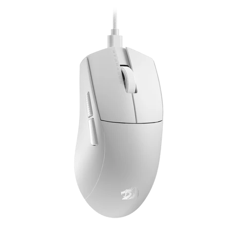 Mouse Redragon K1NG M724 , 1K Hz , 12.4K DPI , 42Gram UltraLight , 5 Programmable Buttons , White , M724 - Image 3
