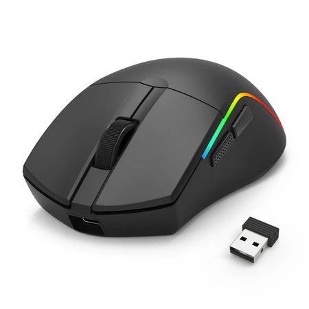 Mouse Redragon M816 Deicide Pro , 26K DPI , Three-Way connectivity Bluetooth WiFi Wireless and Wired USB-A , Black , M816-PRO - Image 2