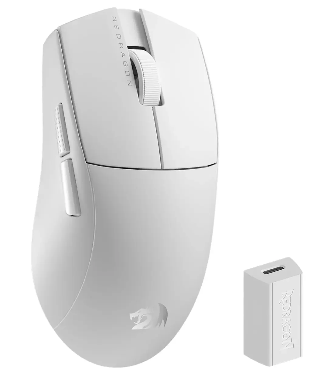 Mouse Redragon M916 PRO 1K , up to 26K DPI , 49 gram Lightweight , 3-Mode Wireless/Bluetooth/Wired Gaming Mouse , White , M916W-PRO-1K - Image 3