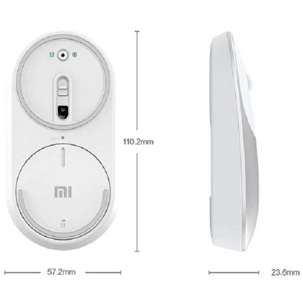 Mouse Xiaomi Mi Portable Silver 15870 - Image 4