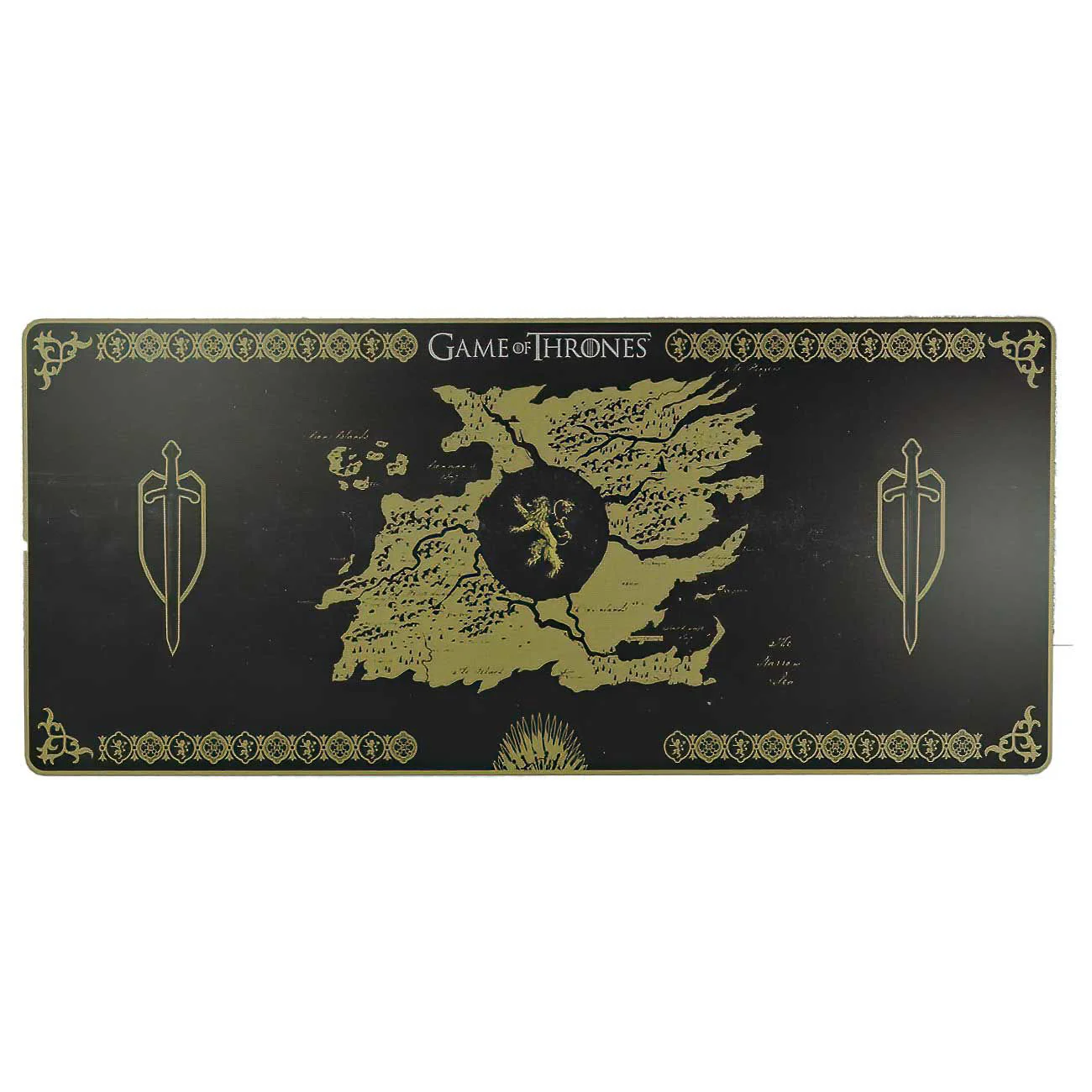 MousePad X Game Of Thrones Black Lions Black XXL