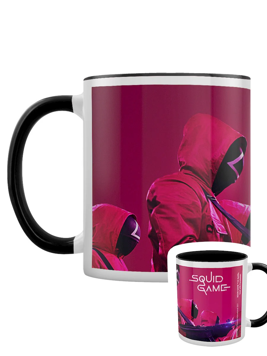 Mug Squid Game (Masked Men) Black - Image 2