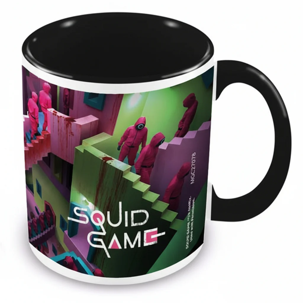 Mug Squid Game Stairs Coloured