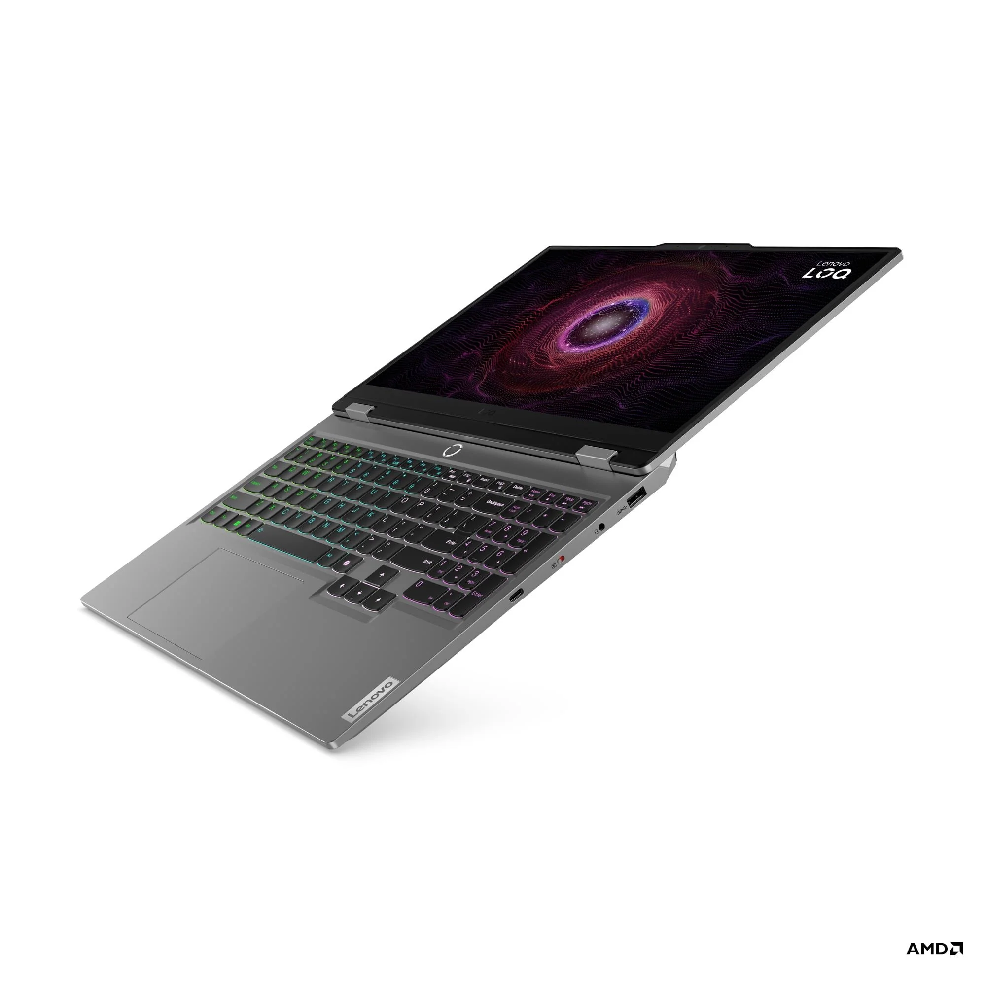 Notebook 15.6" Lenovo LOQ FHD Ryzen 5 7235HS, 16GB RAM 512GB SSD, RTX 3050 ,Free DOS, 83JC0068PB, 1Y - Image 5