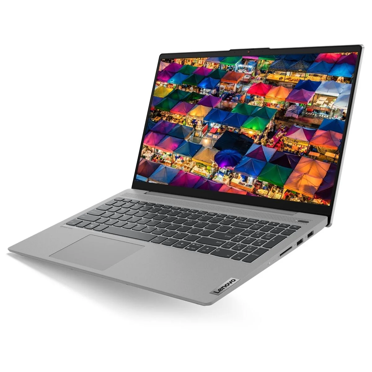 Notebook Lenovo IdeaPad 5 15ALC05 15.6" FHD 1920x1080p , AMD Ryzen 5 5500U up to 4.0Ghz , 8GB 3200Mhz DDR4 , 512GB PCIe M.2 SSD , AMD Radeon Graphics , Wifi 6 + Bluetooth 5.1 , Free DOS , Grey , 82LN00HMPB , 1Y - Image 2