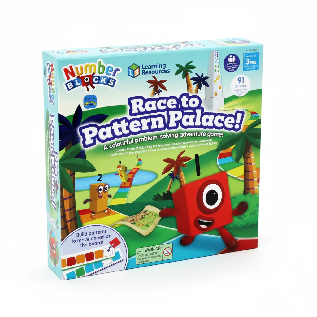 Numberblocks Race to Pattern Palace Game