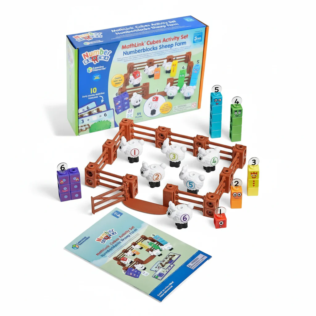 Numberblocks Sheep Farm Activity Set
