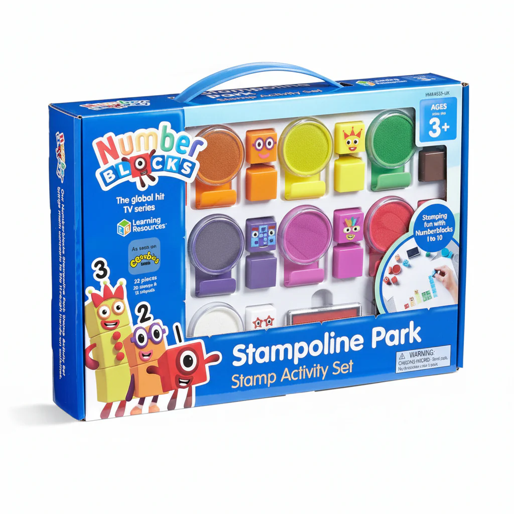Numberblocks Stampoline Park Stamp Activity Set