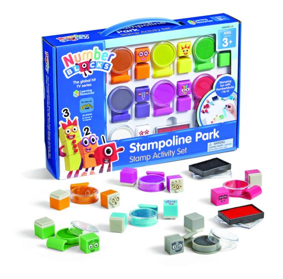 Numberblocks Stampoline Park Stamp Activity Set - Image 2