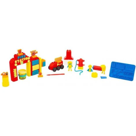Playdoh Blocks Fire Station Blocks - Image 2