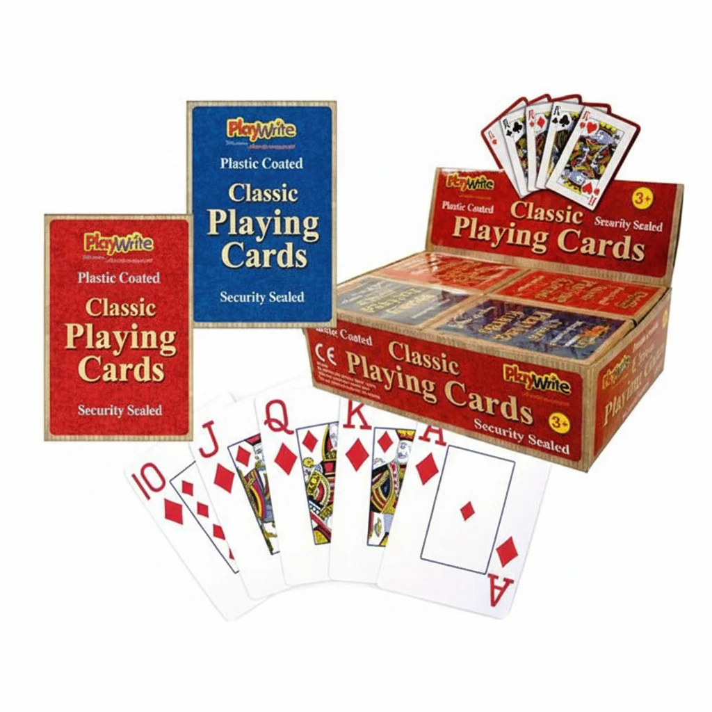 Playing Cards Plastic Coated CDU