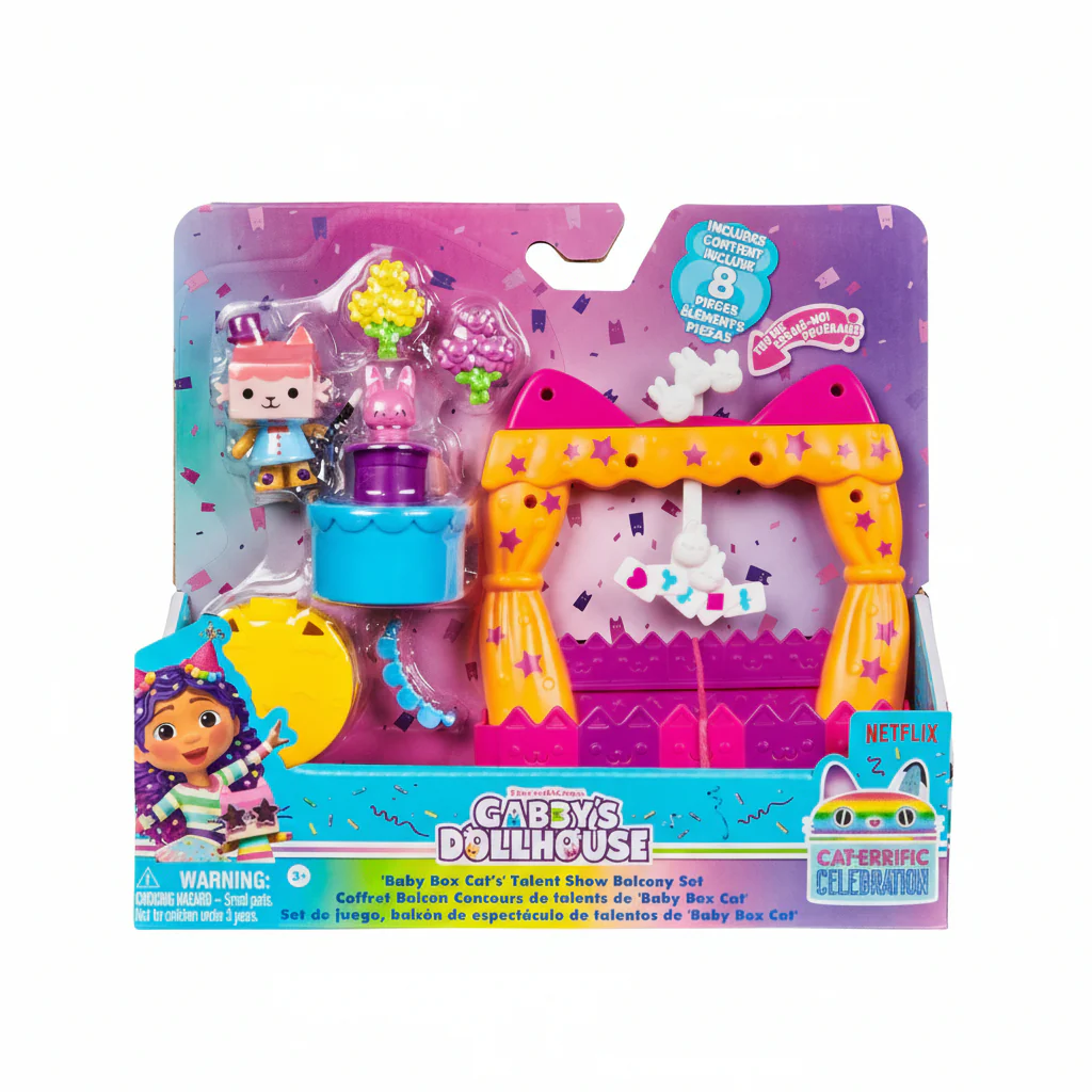 Playset Gabby's Dollhouse Baby Box Cat's Talent Show