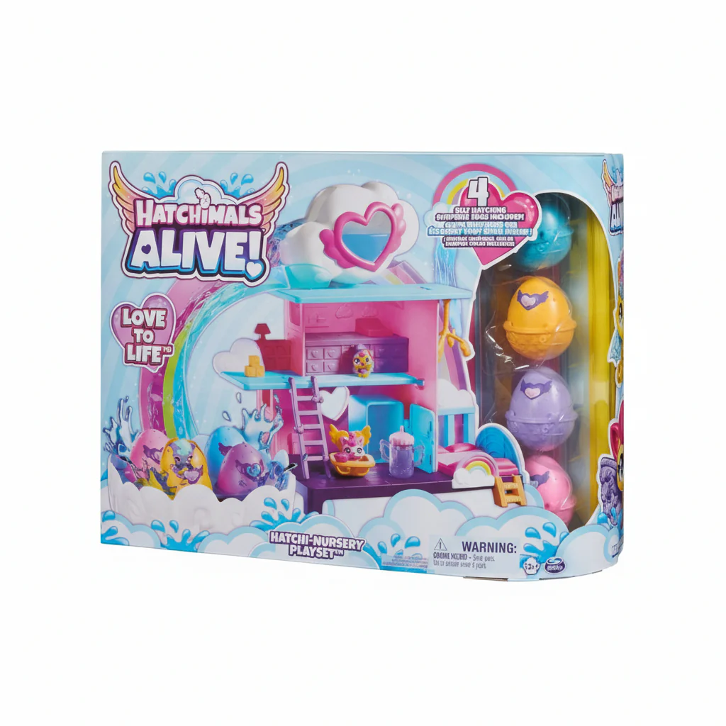 Playset Hatchimals Alive! Hatchi Nursery