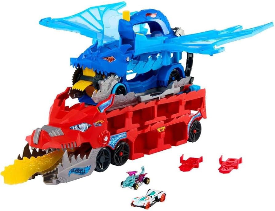 Playset Hot Wheels City Hot Wheels Ultimate Dual Dragon - Image 2
