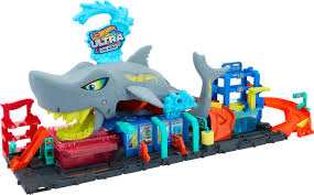 Playset Hot Wheels City Ultra Shark Car Wash - Image 2