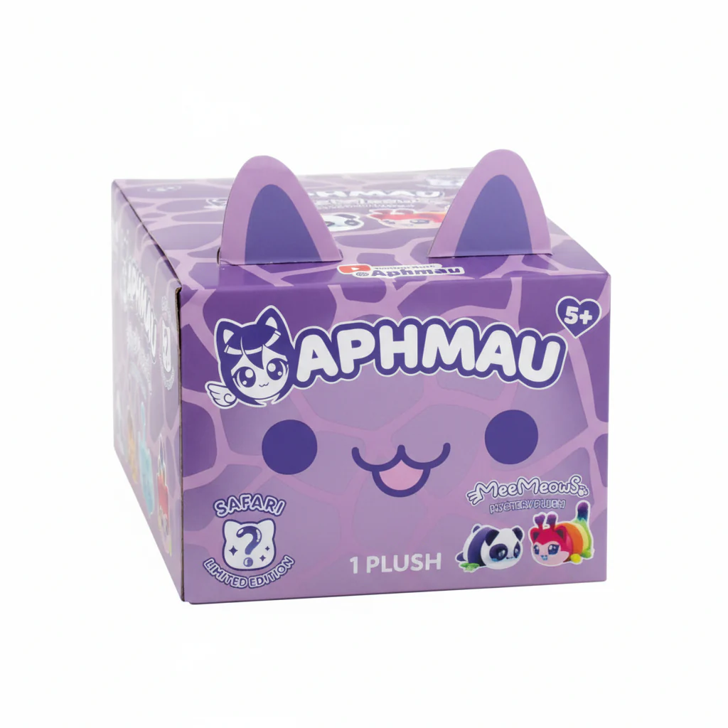Plush Aphmau Mystery Meemeow Safari