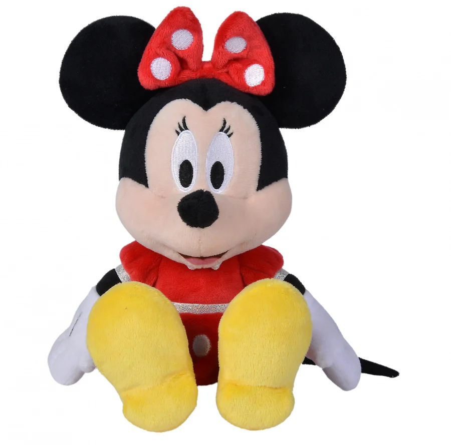 Plush Disney Minnie Red Dress 25cm