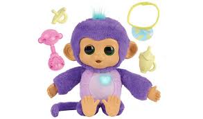 Plush Fingerlings Care n Cuddle Monkey - Image 2