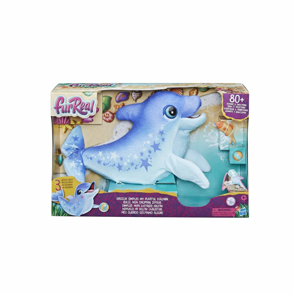 Plush FurReal Friends Dazzlin Dimples My Playful Dolphin