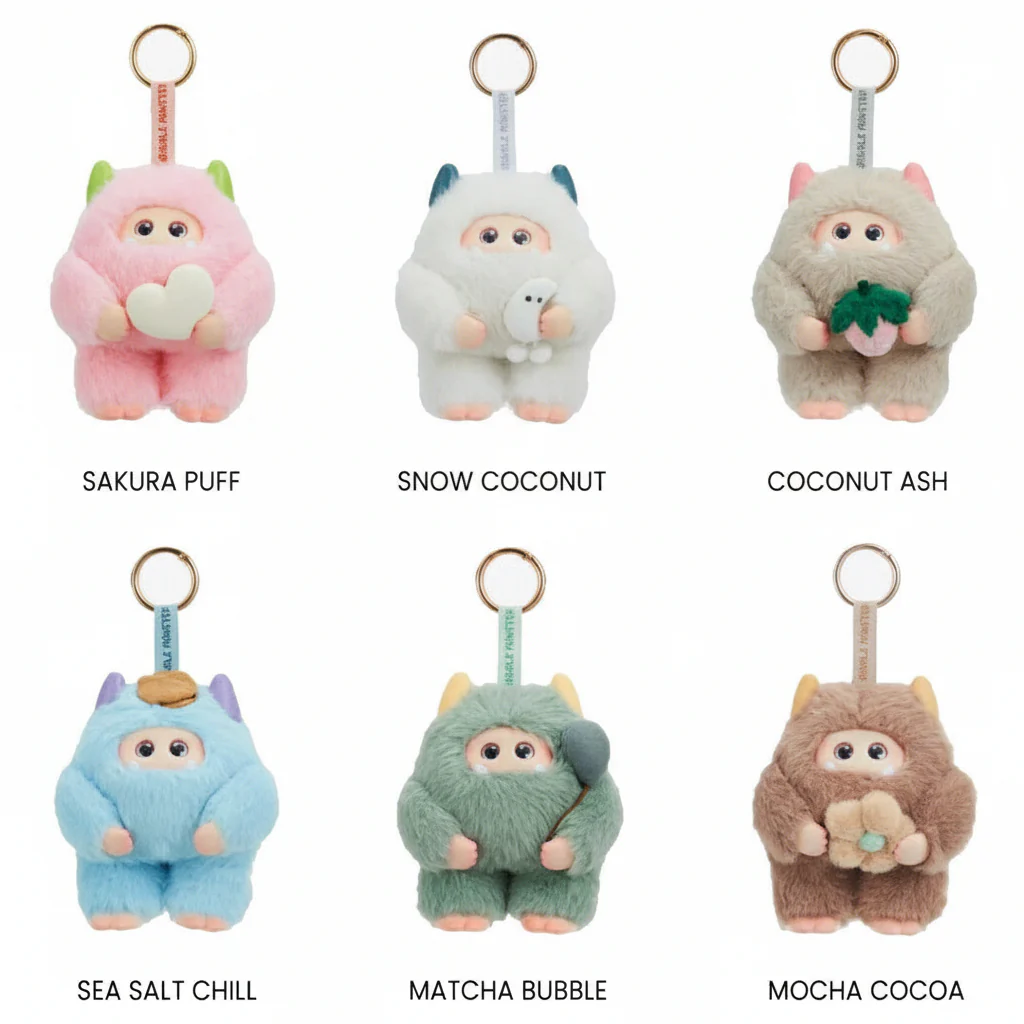 Plush Giggle Monster Marshmallow