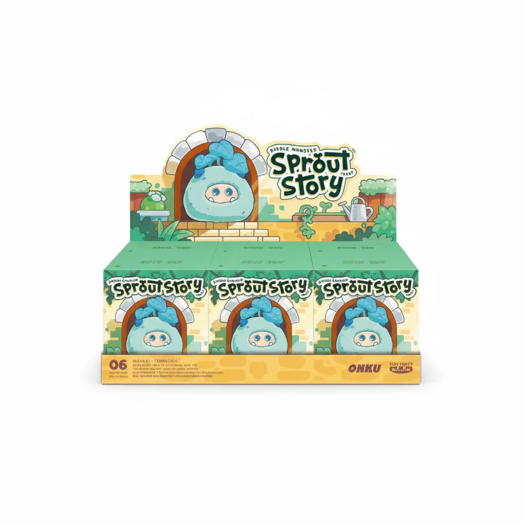 Plush Giggle Monster Sprout Story