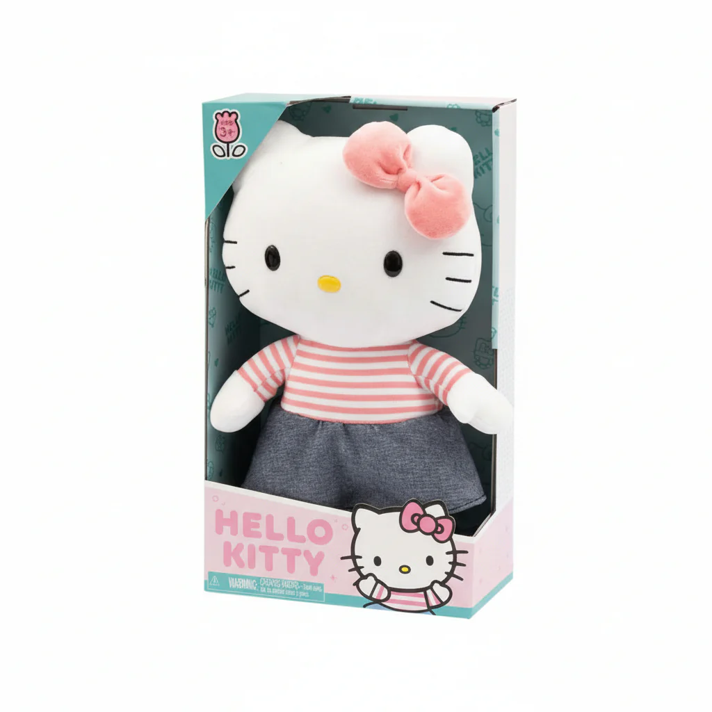 Plush Hello Kitty Denim Skirt 30cm