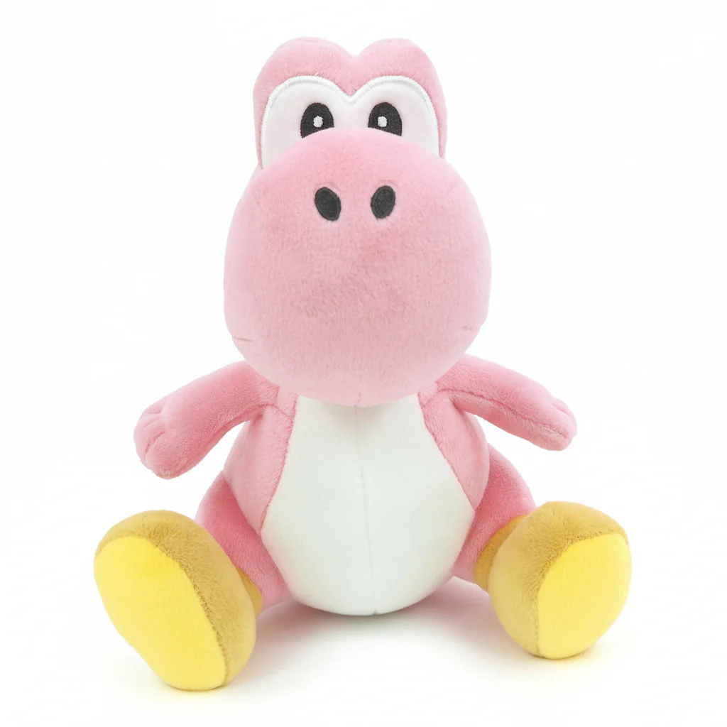 Plush Nintendo Together+ Super Mario Pink Yoshi 20cm