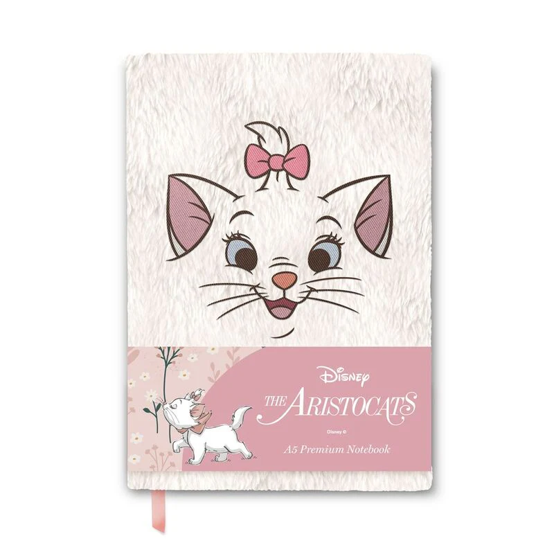 Plush Notebook Disney The Aristocats A5
