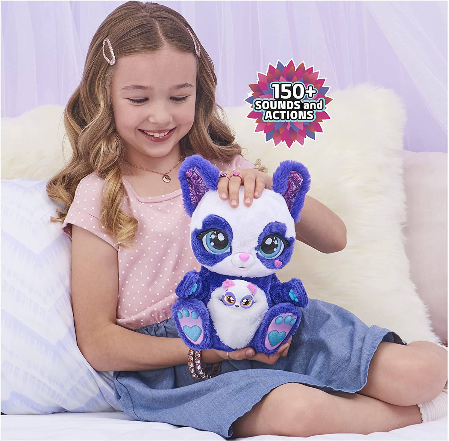 Plush Peek-a-Roo Panda-Roo and Baby - Image 10