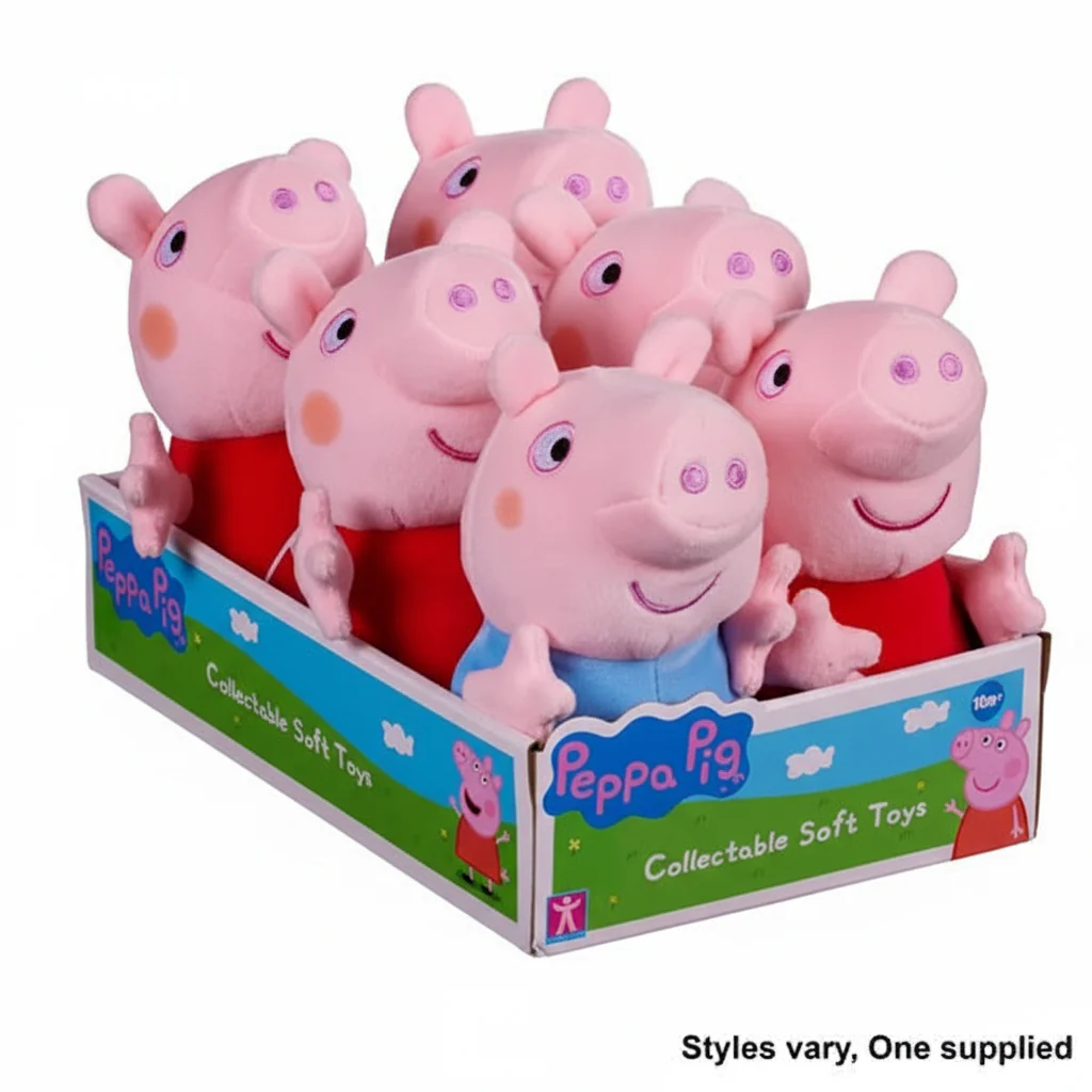 Plush Peppa Pig Collectable 15cm