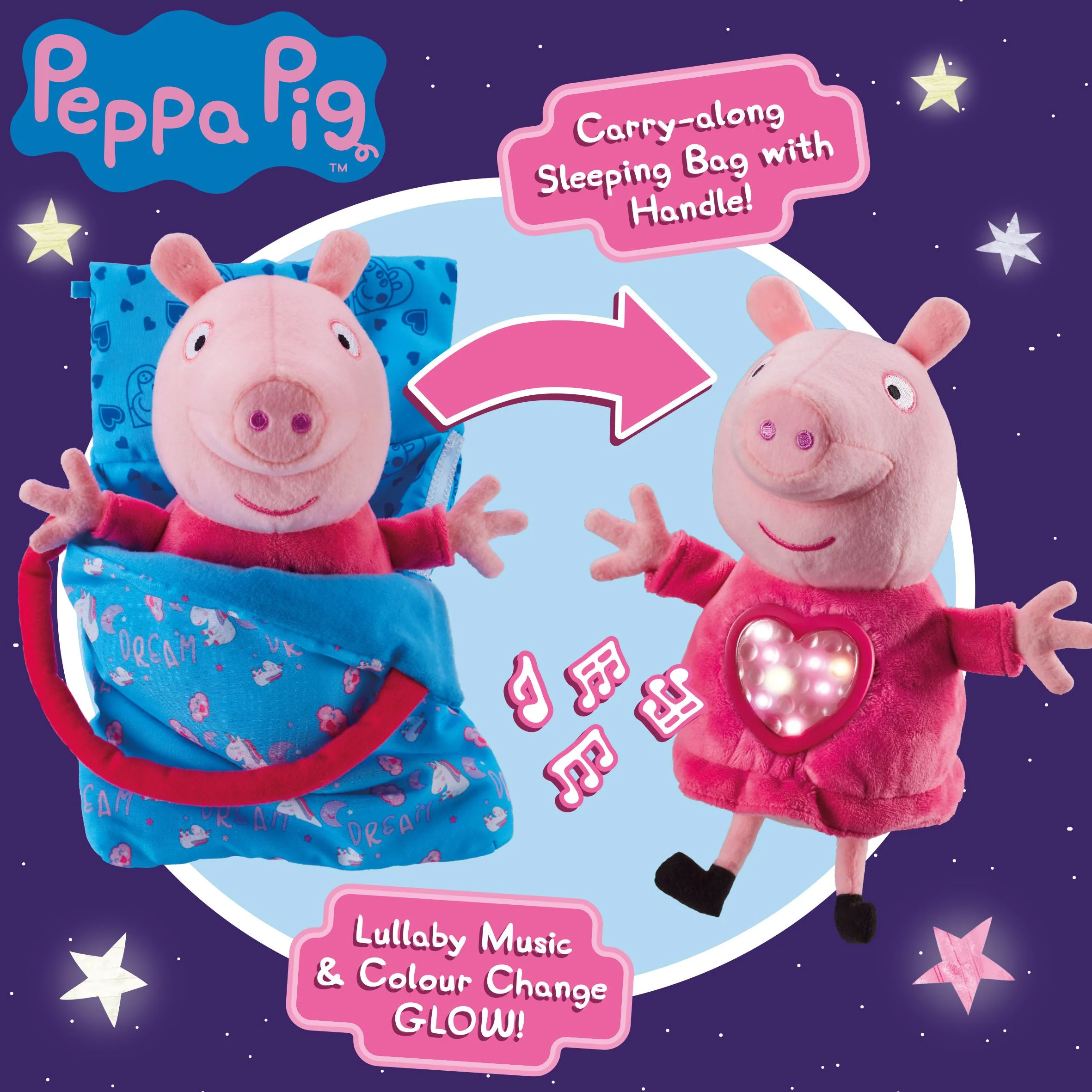 Plush Peppa Pig Sleepover Peppa - Image 7