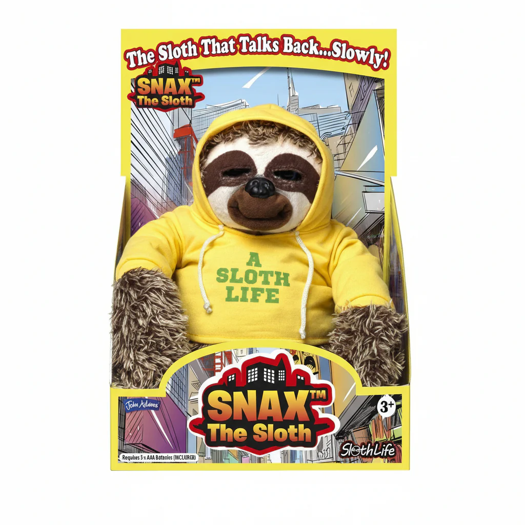 Plush Snax The Sloth
