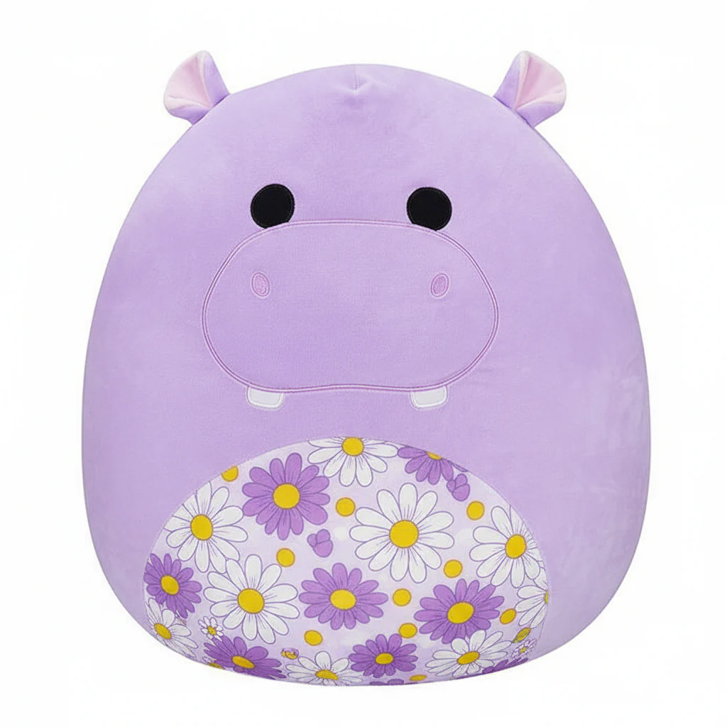 Plush Squishmallows Hanna the Purple Hippo 50cm