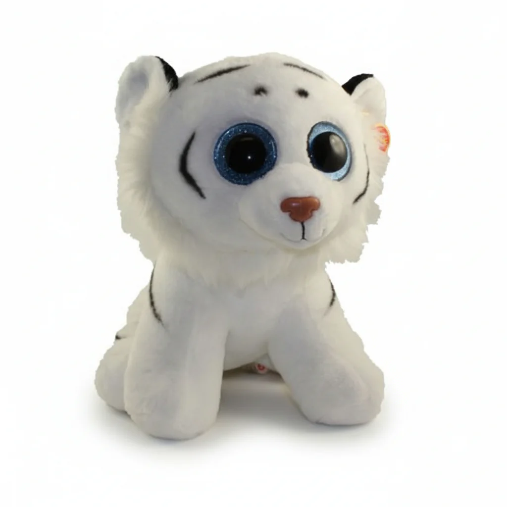 Plush Ty Beanie Babies Tundra White Tiger 42cm