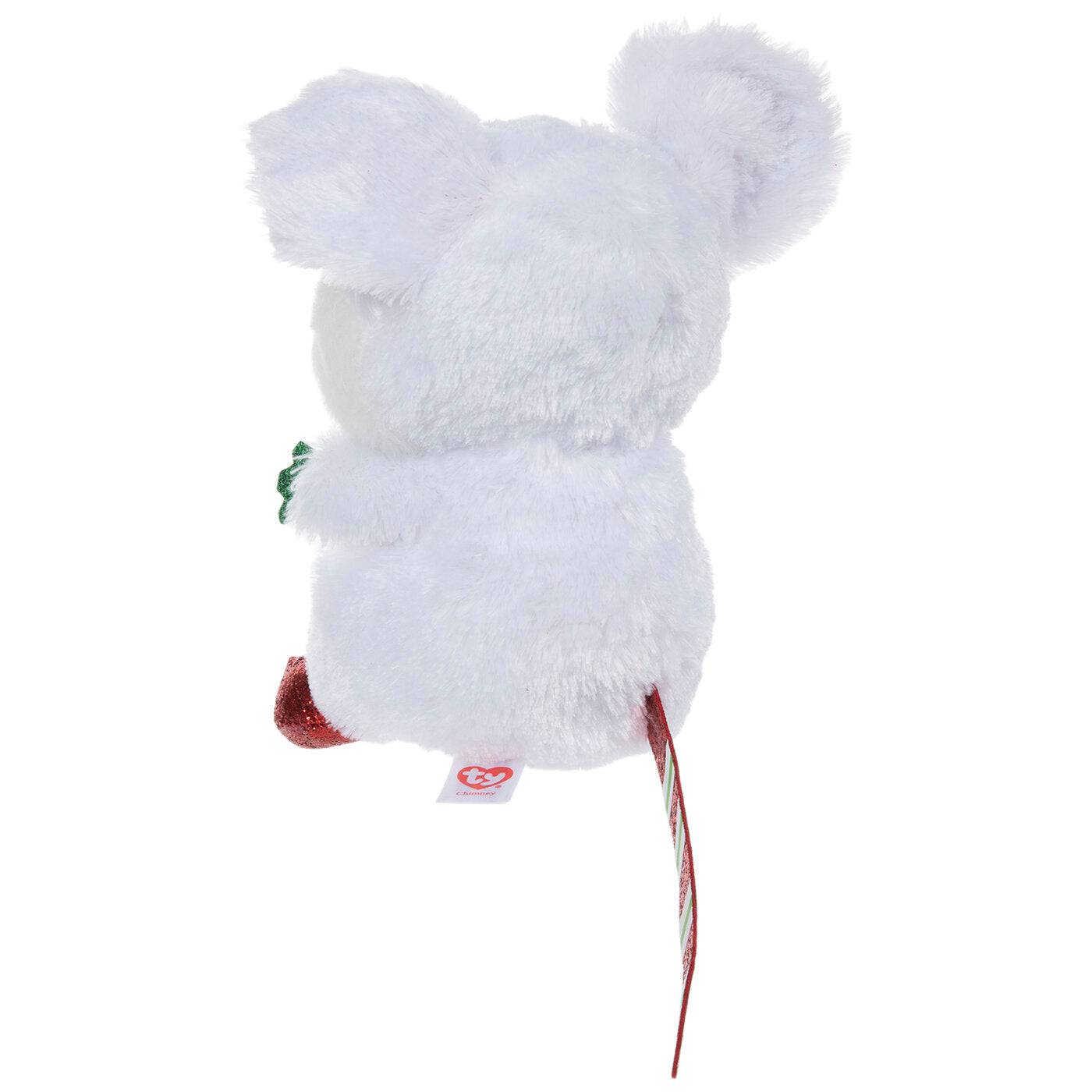 Plush Ty Beanie Boos Chimney Christmas Mouse 15cm - Image 3