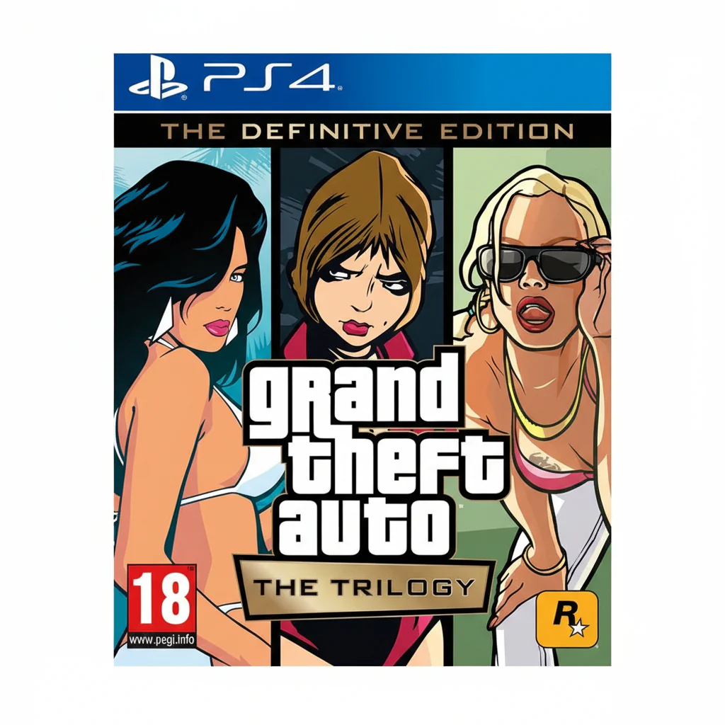 PS4 Grand Theft Auto The Trilogy