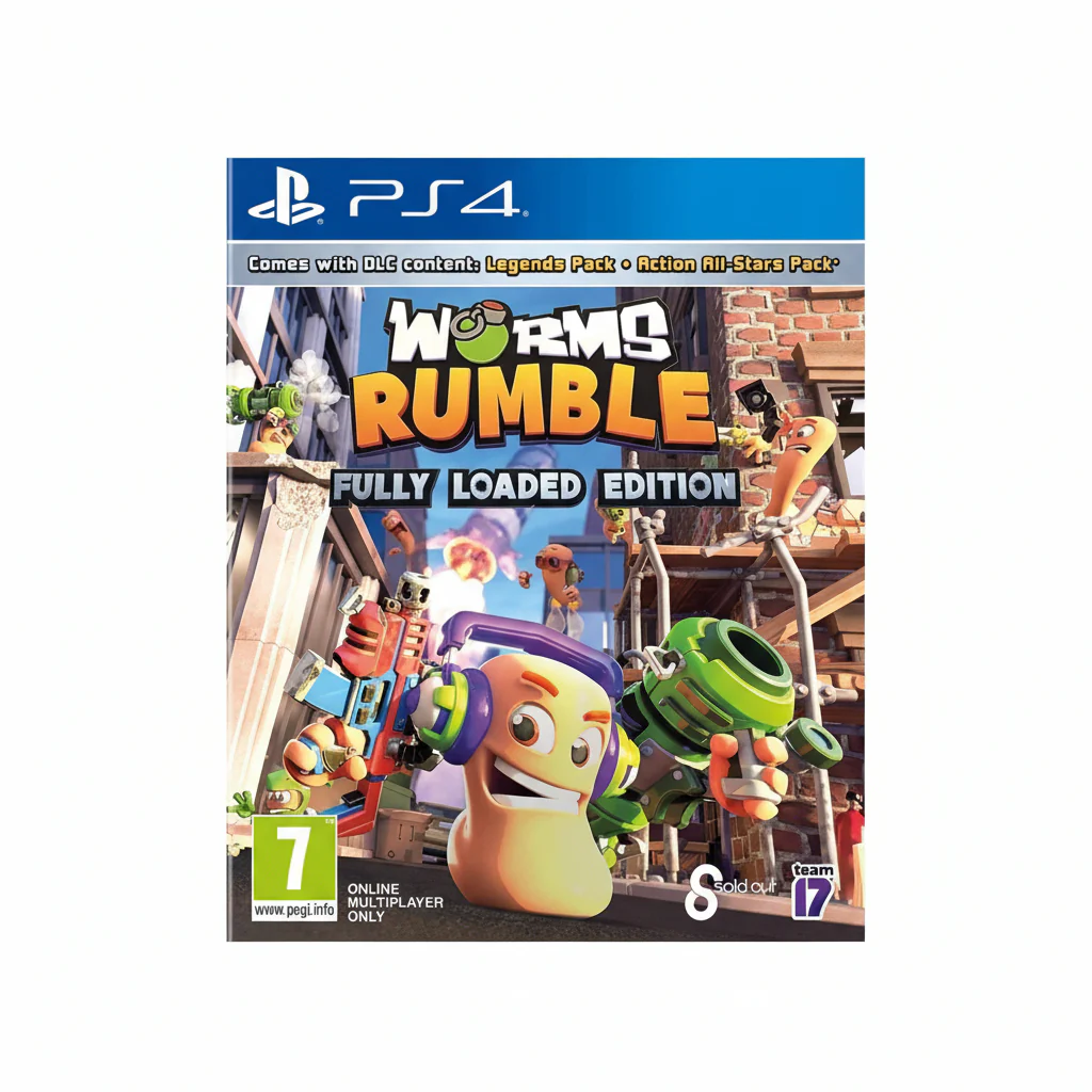 PS4 Worms Rumble Fully Loaded Edition